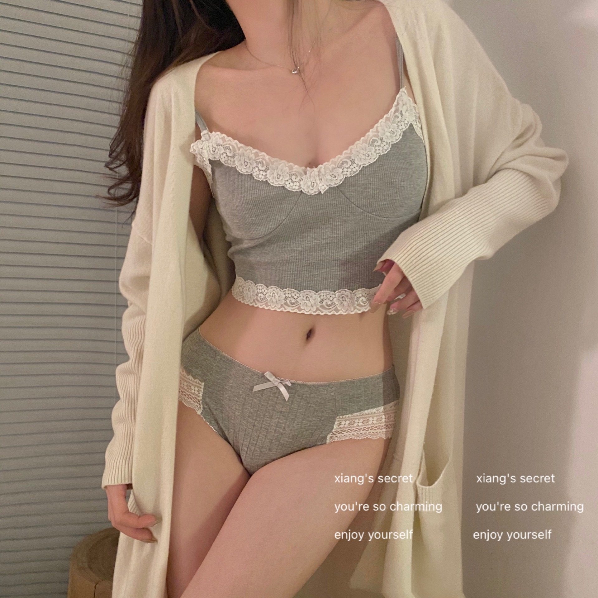 香香的秘密 舒适地带 纯欲蕾丝纯棉透气网纱性感无痕日系三角裤女,女士内衣/男士内衣/家居服,女三角裤,淘宝优惠券,粉丝福利购,淘宝优惠卷