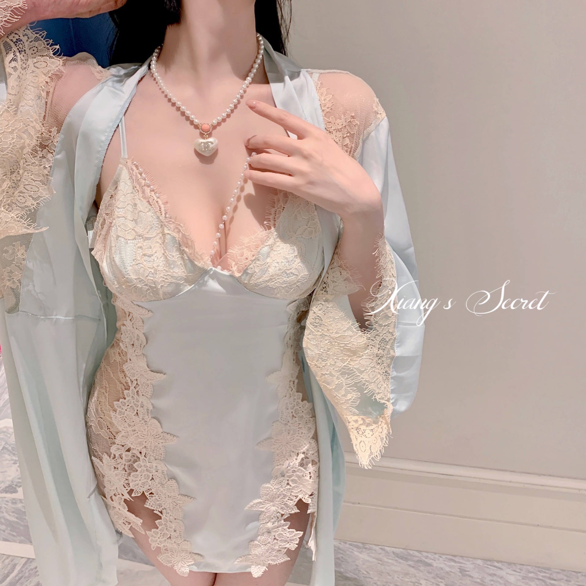 香香的秘密冰丝冰丝春夏性感睡裙