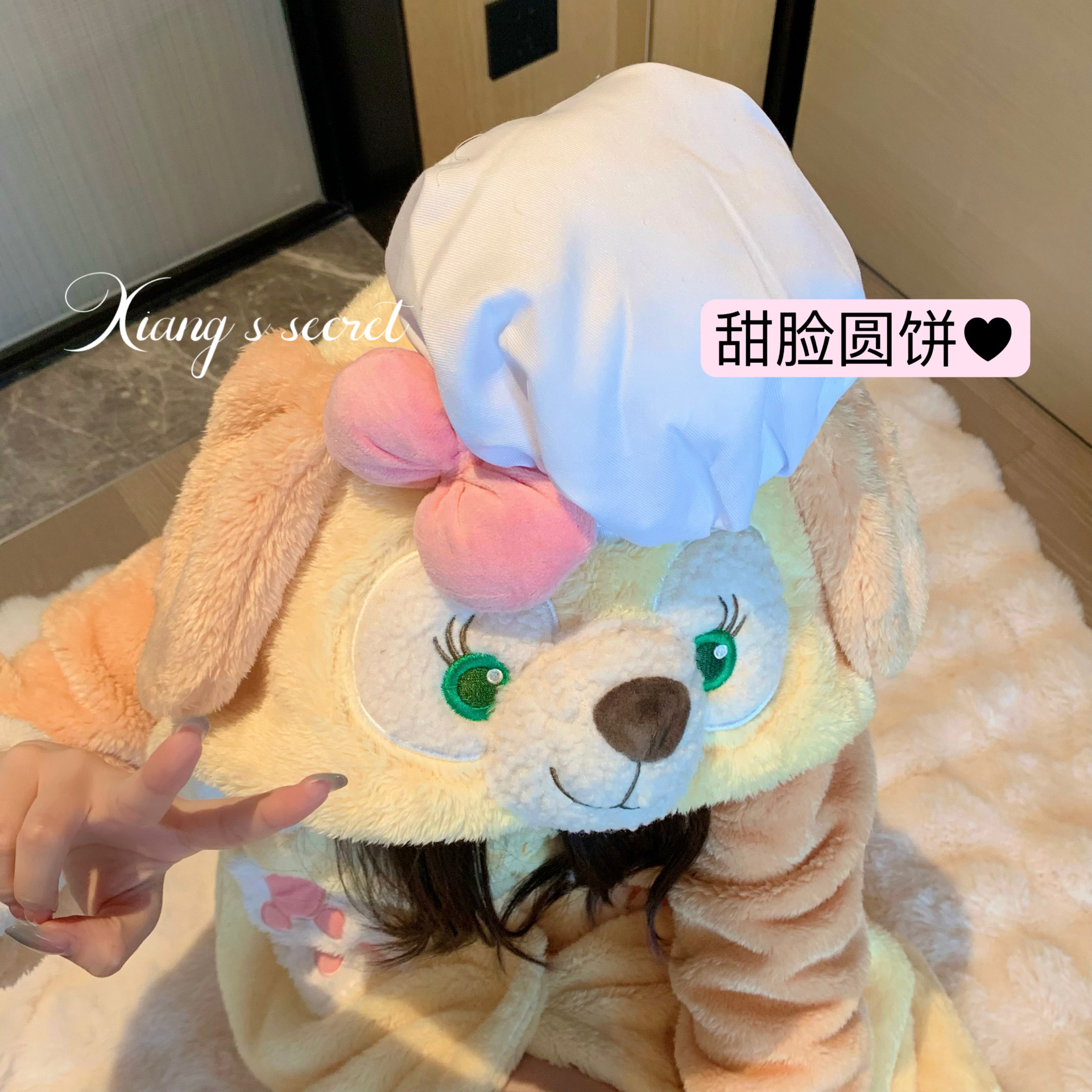 女珊瑚绒可爱睡衣卡通保暖