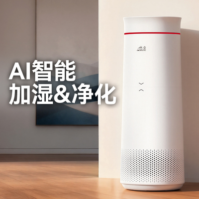 无雾加湿器空气净化器一体家用卧室客厅大面积大容量母婴卧室