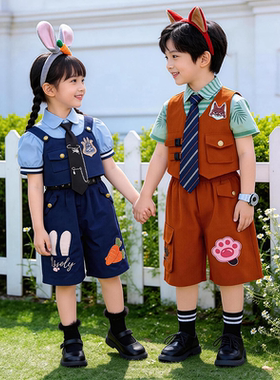 疯狂动物城尼克朱迪cos服尼克衬衣兔子警官演出服2026新款演出服
