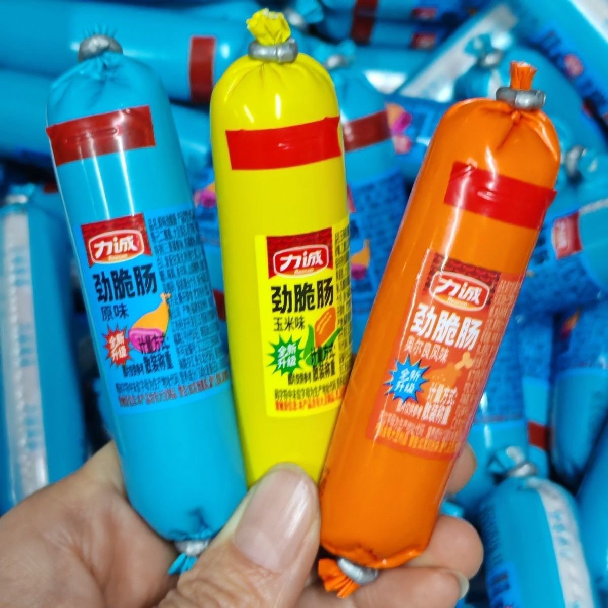 力诚劲脆肠即食泡面搭档500g