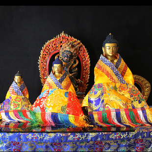 藏传密宗佛堂手工制作佛衣 佛像佛罩 释迦牟尼佛阿弥陀佛大小尺寸