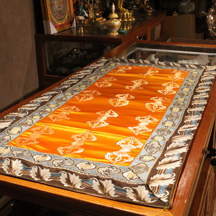 藏布藏传用品藏式藏族布料佛堂装饰桌布仙家佛龛布精品布艺品