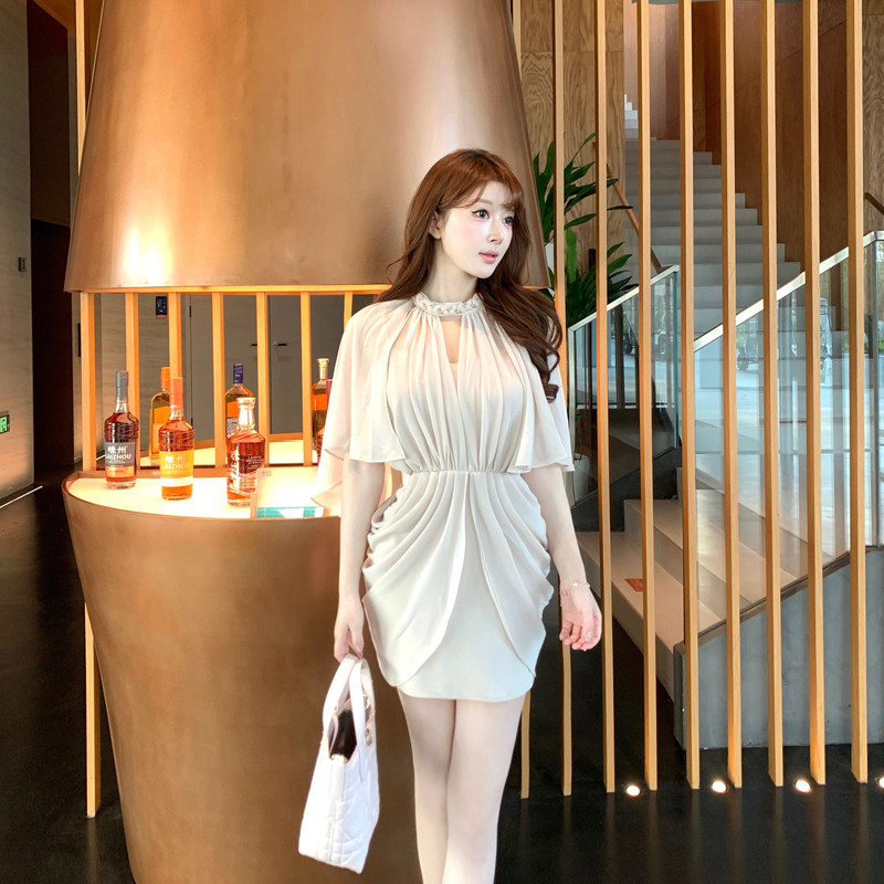 M900连衣裙女2026新款收腰纯欲风辣妹气质显瘦小个子性感包臀短裙,女装/女士精品,连衣裙,淘宝优惠券,粉丝福利购,淘宝优惠卷