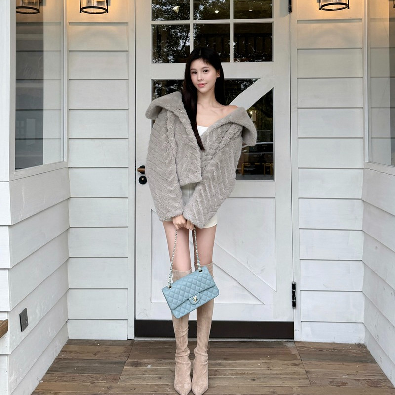 M900环保毛外套女秋冬季2026新款爆款时尚洋气短款小个子秋冬百搭,女装/女士精品,短外套,淘宝优惠券,粉丝福利购,淘宝优惠卷