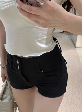 M900短裤女夏季休闲裤黑色裤子薄款2026年新款爆款显瘦百搭小个子