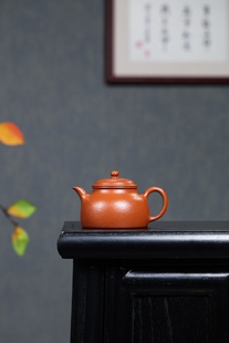 冰心玉壶宜兴紫砂壶原矿朱泥明式简壶手工制作中式茶壶功夫茶具