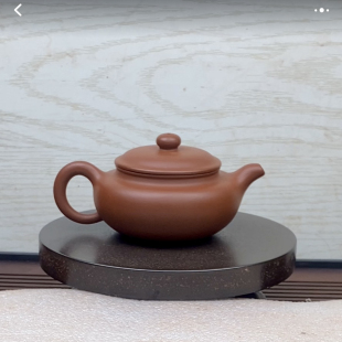 宜兴紫砂壶原矿红泥仿古壶150cc手工制作单人中式茶壶功夫茶具