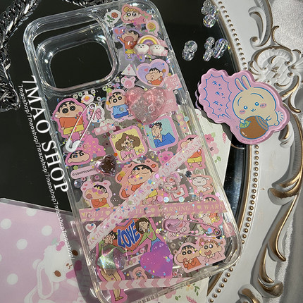 PiPi狗甜心少女手机壳适用iPhone16ProMax 15Plus17防摔reno14pro