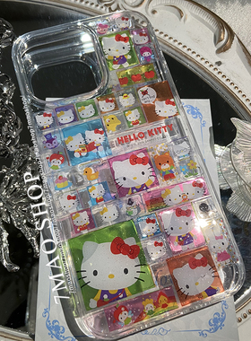 凹凸不平小K喵适用12苹果17promaxmate60小米15proreno14手机壳13