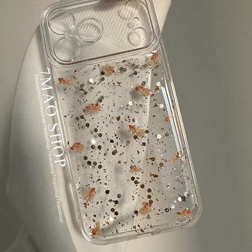 金光小金鱼iPhone滴胶手机壳