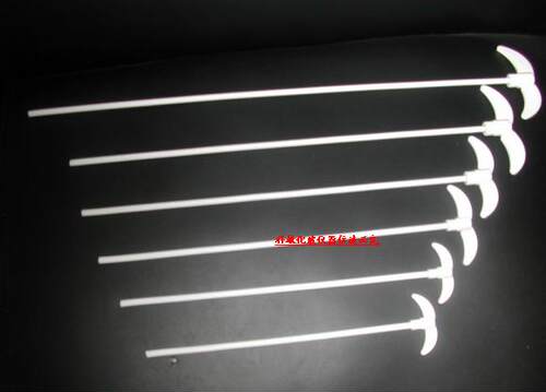 四氟搅拌棒 聚四氟乙烯搅拌杆F4 PTFE 特氟龙25cm 250mm耐腐蚀