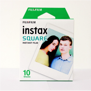 富士instax SQUARE拍立得相纸方形白边 SQ6/SQ10/20/sp-3相机通用
