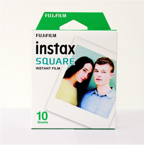 富士instax SQUARE拍立得相纸方形白边 SQ6/SQ10/20/sp-3相机通用
