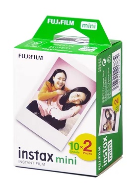 富士立拍得相纸mini7+/7C/mini8/9mini11/12白边相纸mini25/40/90