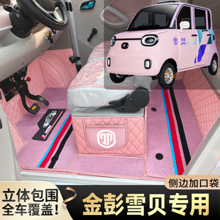 金彭雪贝老年代步电动四轮电轿篷车老头乐全包围防滑耐磨电车脚垫