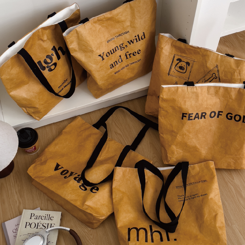 杜邦纸手提袋定制环保水洗