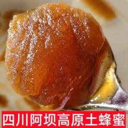 蜂蜜纯正天然土蜂蜜阿坝高原正宗野生药材花蜜中蜂蜜百花蜜生蜂蜜