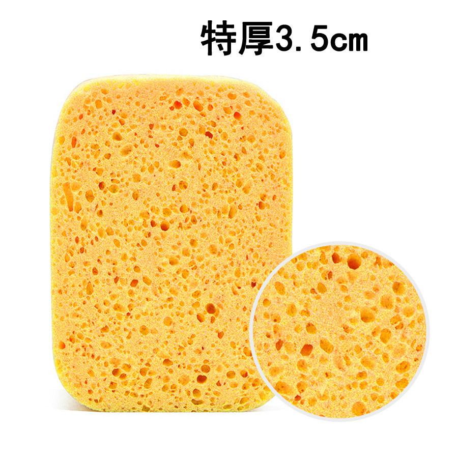 超厚木浆孔压缩条清洁沐浴海绵