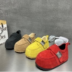 热门爆款2026春新款懒人休闲单鞋网红爆款厚底魔术贴乐福博肯鞋女