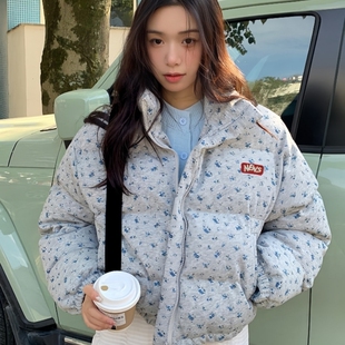 2025年新款棉服女冬短款韩版小个子外套加厚宽松棉衣复古棉袄潮