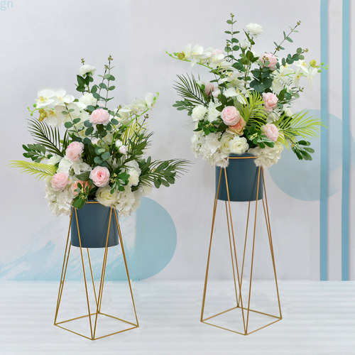 仿真花落地摆件商场4S店交车布置