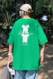 图案已注册港风日系中性休闲情侣大码风短袖T恤DT7736P25，男装T恤，星座227-7