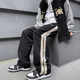 港风休闲裤男卫裤男宽松九分裤运动裤男长裤7565P45控68，男装休闲裤，星座227-7