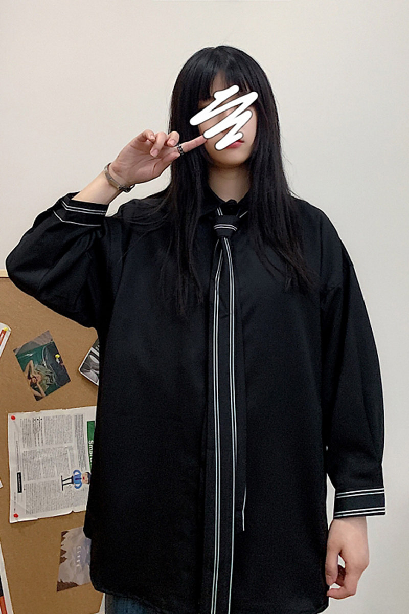 港风休闲情侣大码短袖衬衫男潮帅气七分袖衬衣7875P45控69,男装衬衫,星座227-7