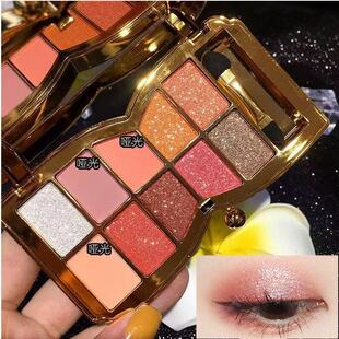 维妮小熊一亮到底十色钻石眼影闪粉珠光眼影盘百搭舞台妆生活妆