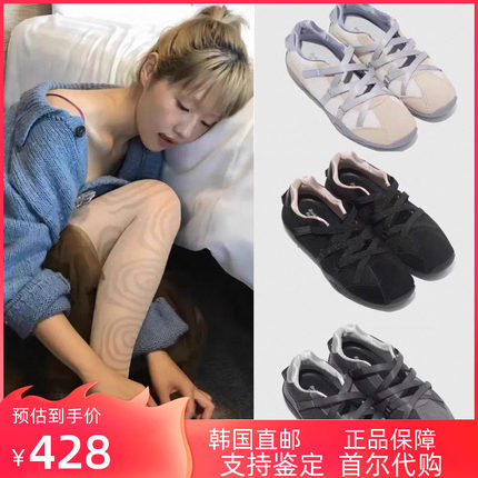韩国正品代购rockfish交叉绑带玛丽珍时尚芭蕾舞鞋运动休闲女鞋