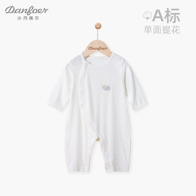 小丹佛尔斜襟单排扣夏季连体衣服