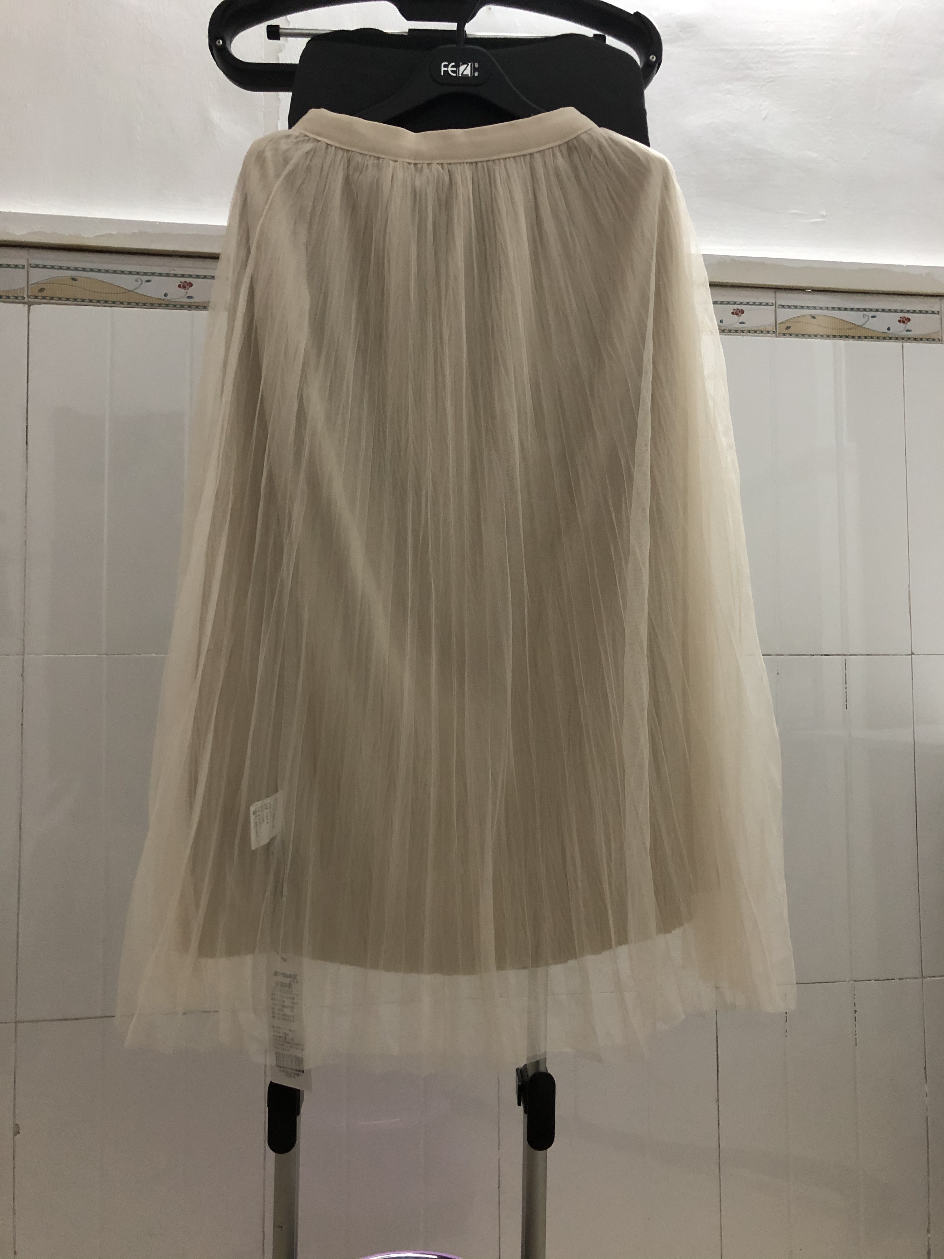 特价真维斯女士半身裙网纱长裙品牌正品