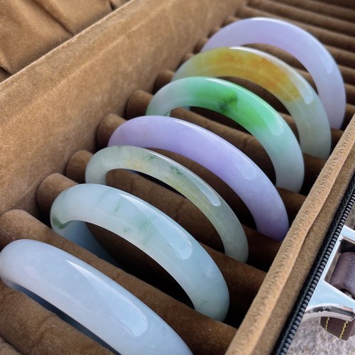 玉渡缘天然缅甸翡翠手镯补差价专拍链接