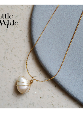 百搭淡水珍珠原创麦穗链