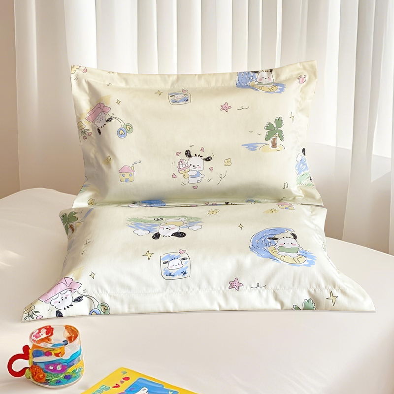 a类60支全棉儿童枕套纯棉卡通40x60cm枕芯套宝宝30x50小枕头套