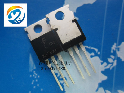 全新原装 KA7824ETU KA7824 直插TO-220 24V 三端稳压器