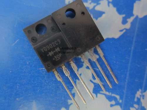 全新 YG902C3 直插 TO-220F 300V 10A 电源 快恢复双肖特基二极管 - 封面