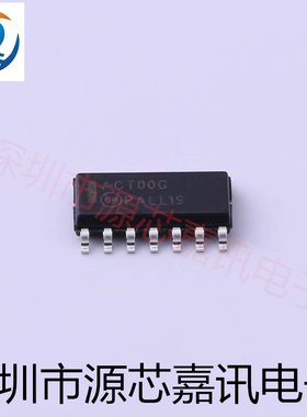 全新原装 MC74ACT00DR2G 丝印74ACT00G 贴片SOP14 逻辑IC