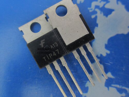 全新原装 TIP47 TIP47G TO-220 1A 250V 达林顿NPN三极管
