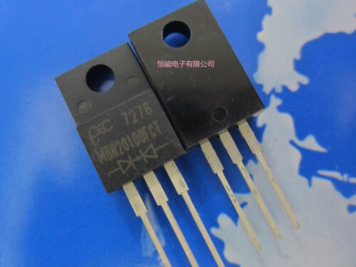 MBR20100FCT MBR20100肖特基二极管20A 100V TO-220F