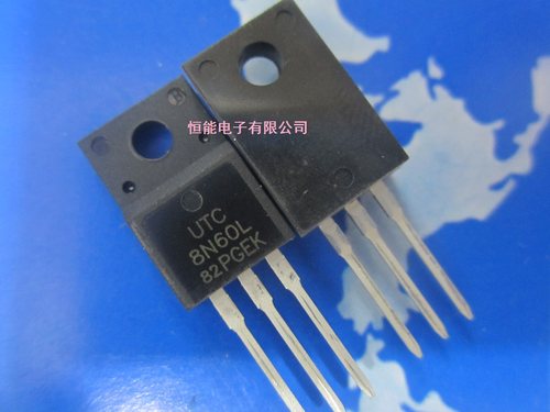 原装 UTC8N60L 场效应开关管 8N60L 8A 600V TO-220F MOS管