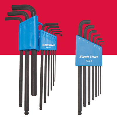 Park Tool山地公路自行车内六角扳手单车维修组合工具套件HXS-1.2