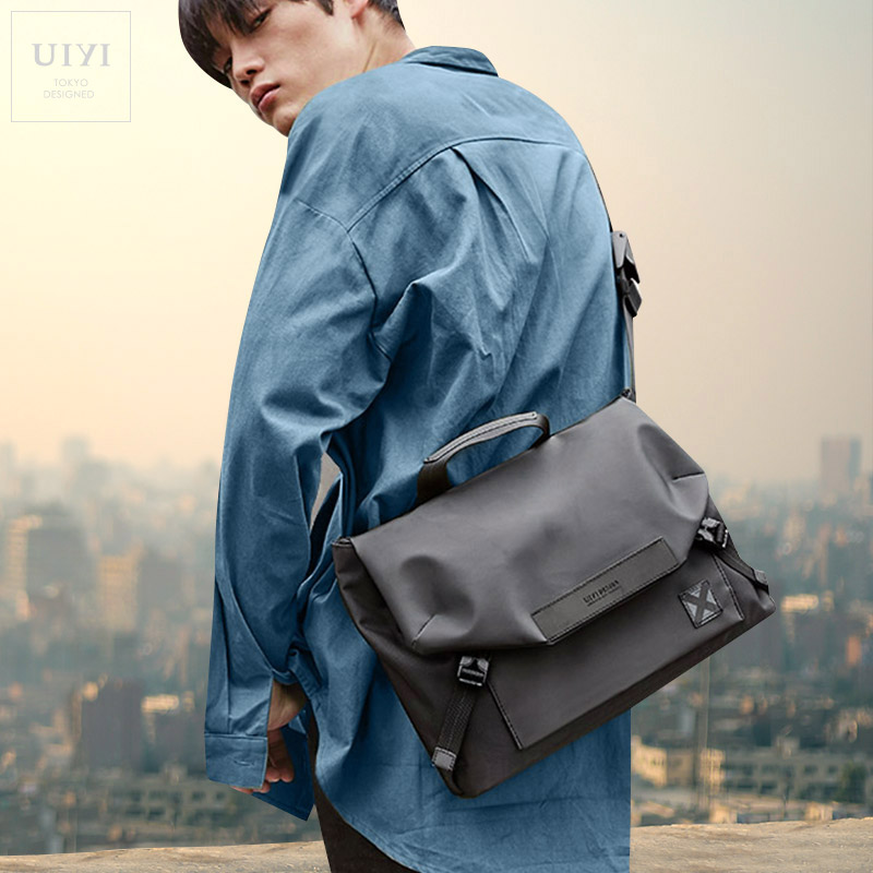 佑一良品单肩包男休闲潮牌斜挎韩版时尚潮流男士包袋背包韩版手提