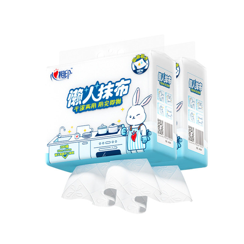 一次性干湿两用吸油厨房懒人抹布