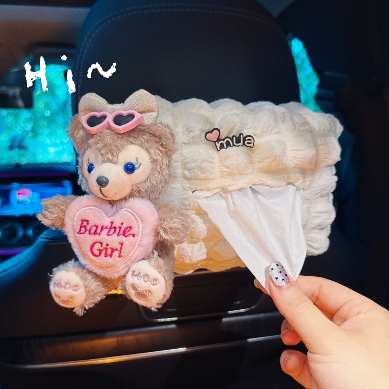 车载纸巾盒汽车内挂式女