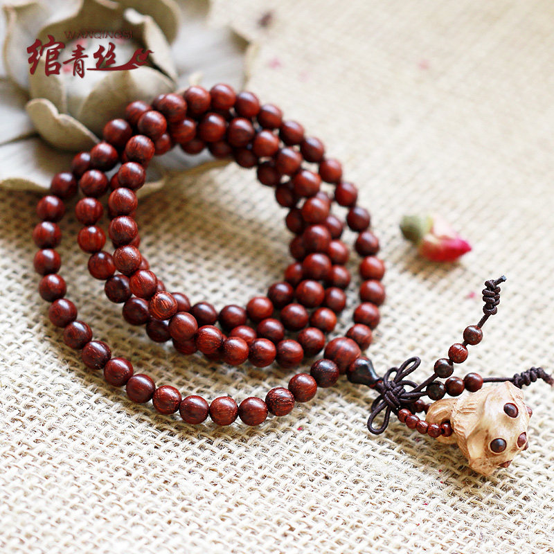 绾青丝小叶紫檀木老料金星顺纹老山檀8MM佛珠情人节送女友礼物在类目 饰品/流行首饰/时尚饰品新, 项链中 - 来自Buy2taobao.com提供专业的淘宝代购服务