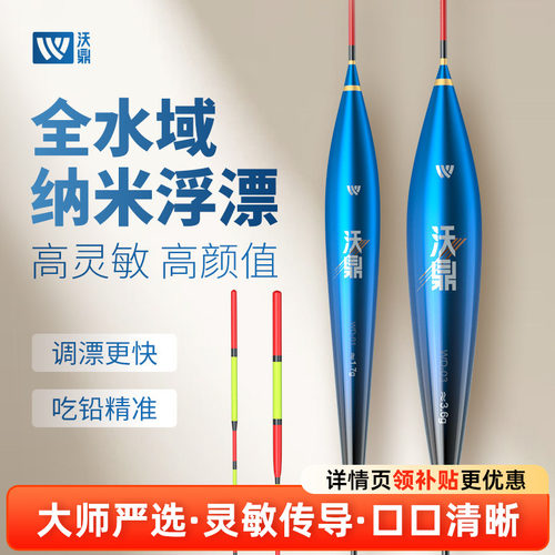 沃鼎纳米浮漂鲢鳙大物漂