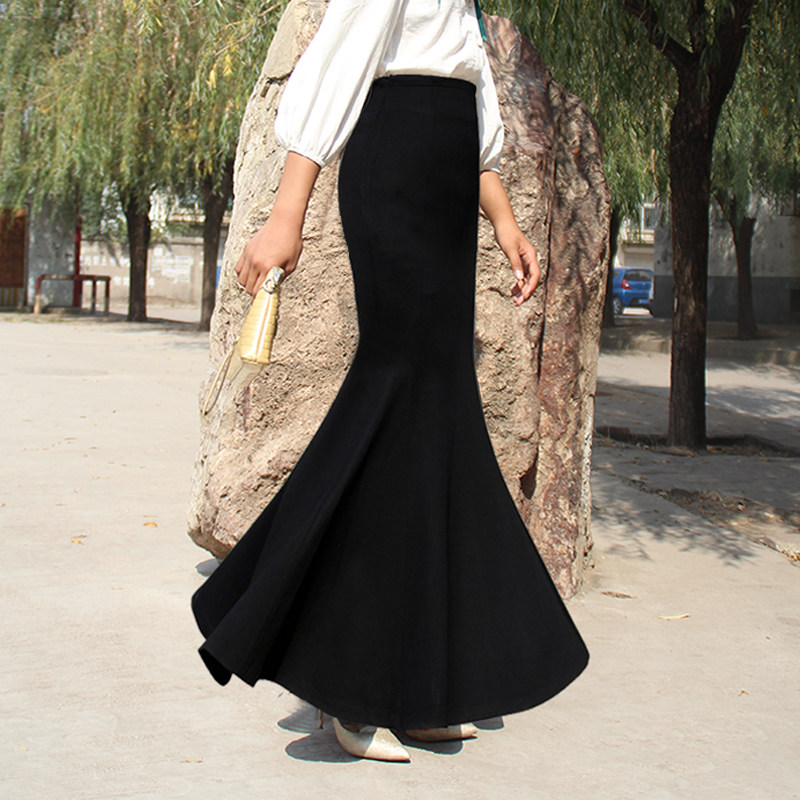 花瓣鱼尾裙女王超长拖地高个子